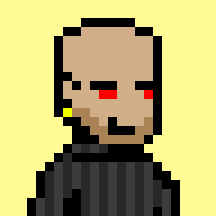 A Neo Boyz pixel-art character